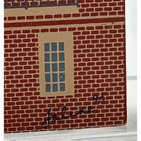 Vintage The Cats Meow Williamsburg Series Governors Palace 1993 - Picture 4 of 4